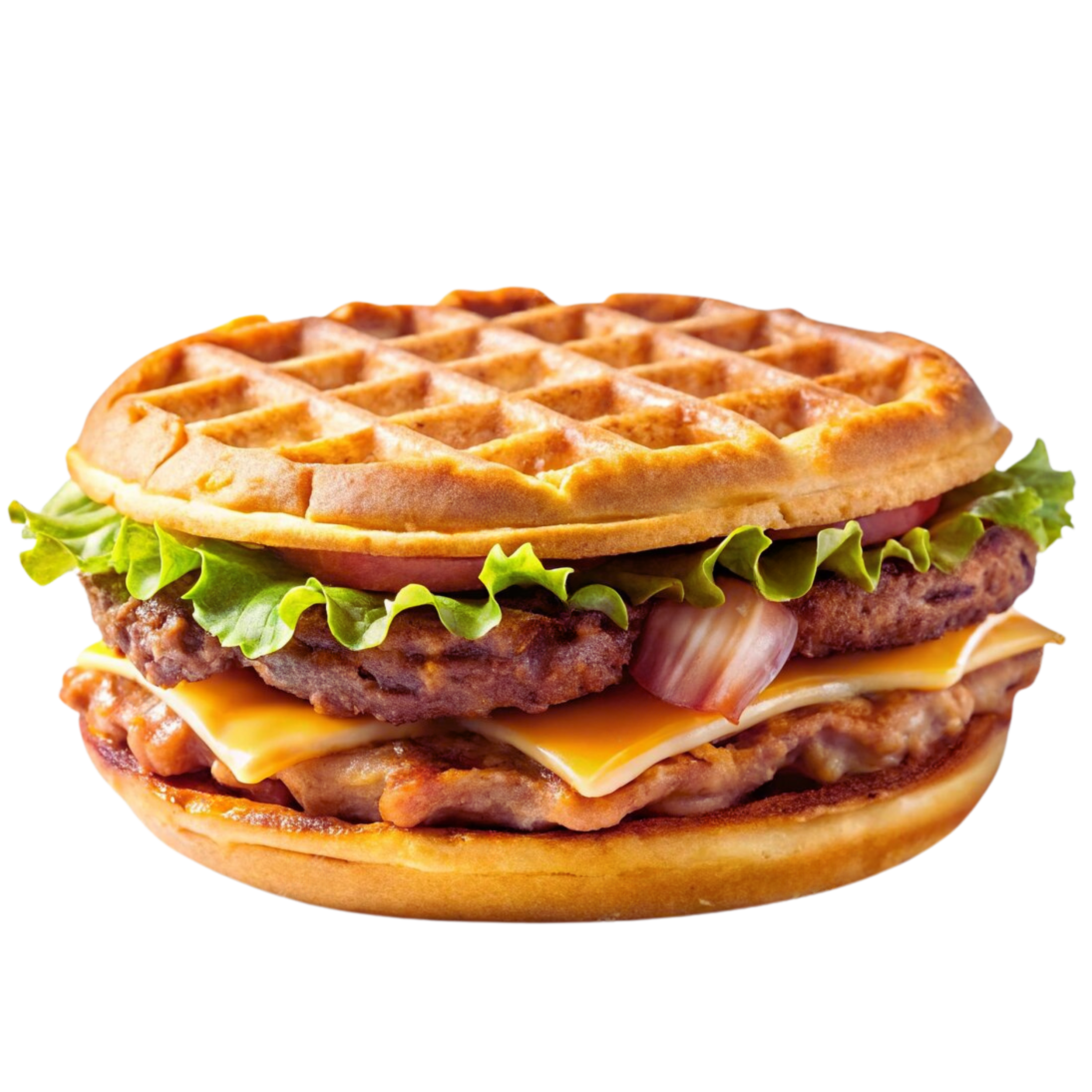 Burger Waffle